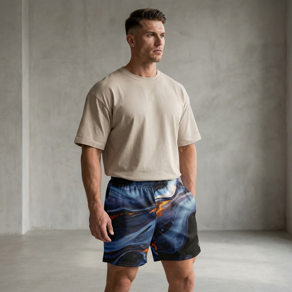 Stillwater Athletic Long Shorts — Depths