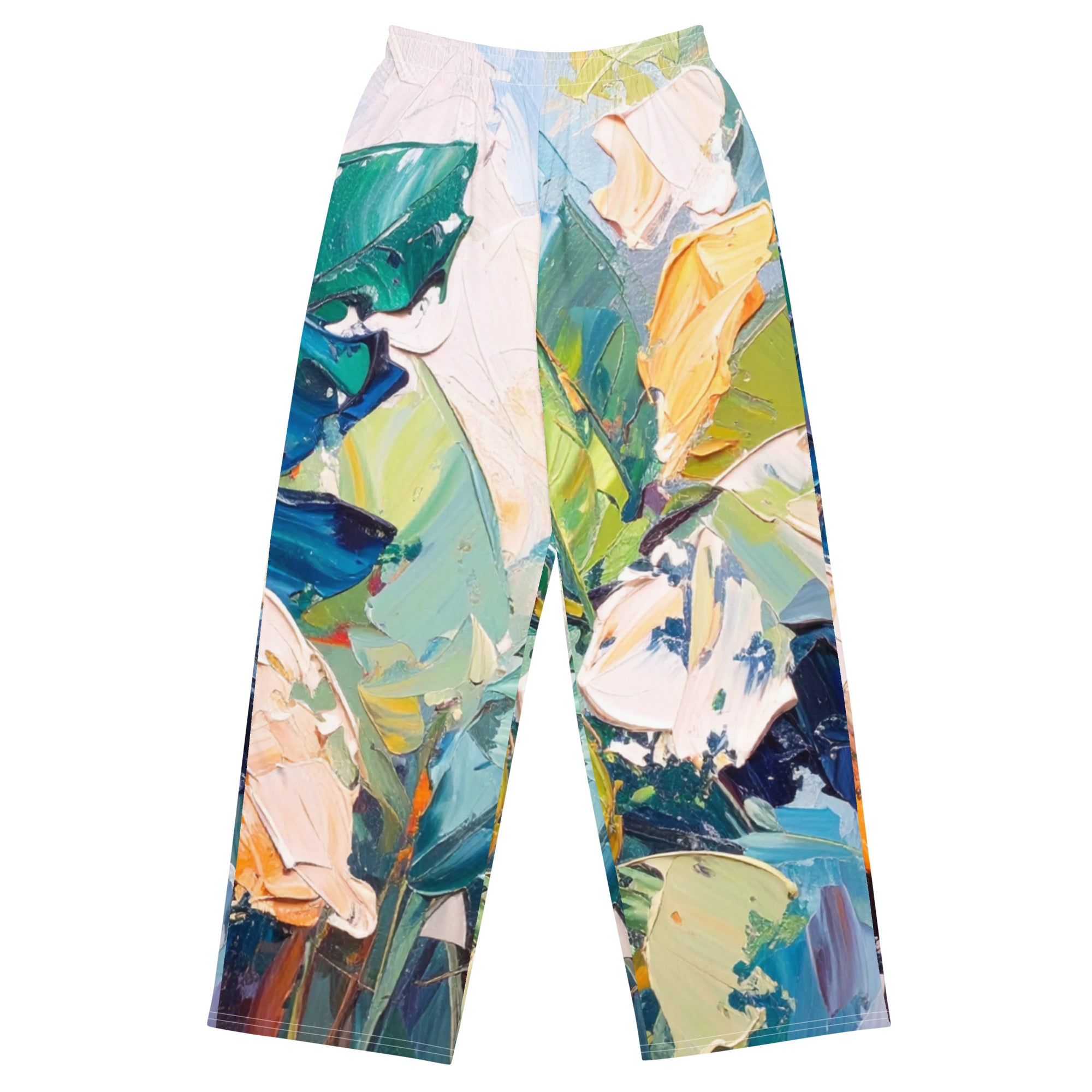Verdant Reverie Wide-Leg Pant